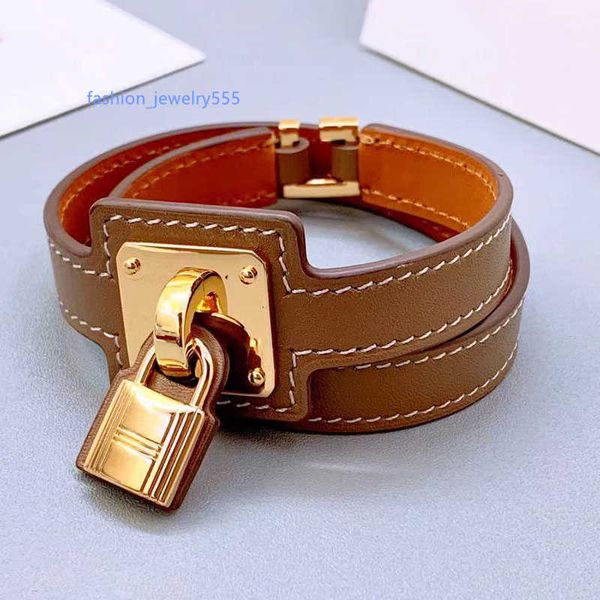 bangle 2021famous brand real leather lock bracelet for women the gift q0720, Black
bangle 2021famous brand real leather lock bracelet for women the gift q0720, Black