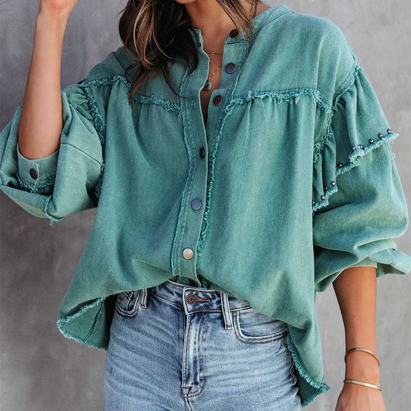 womens jackets long sleeve spring autumn slim black jeans for women solid denim jacket short overcoat ladies 230815, Black;brown
womens jackets long sleeve spring autumn slim black jeans for women solid denim jacket short overcoat ladies 230815, Black;brown