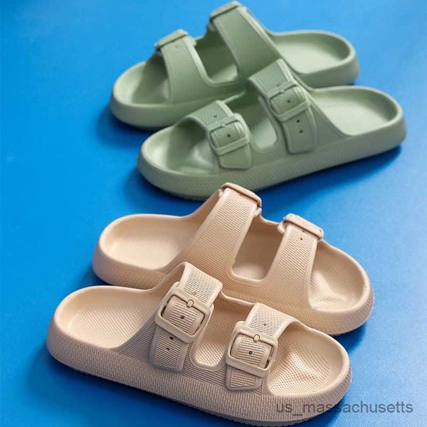 slipper 2023 new adjustable slippers thick sole slippers double buckle home bathroom slip cloud slippers women outdoor beach r230816, Black;grey
slipper 2023 new adjustable slippers thick sole slippers double buckle home bathroom slip cloud slippers women outdoor beach r230816, Black;grey