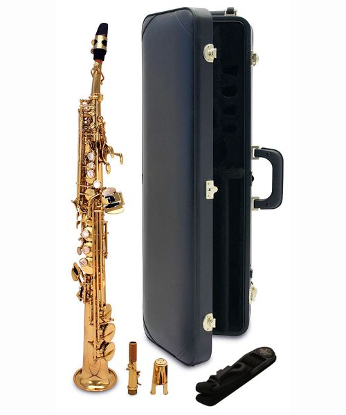 professional curved soprano saxophone s-991 gold curved soprano sax 991 paint gold key with accessories
professional curved soprano saxophone s-991 gold curved soprano sax 991 paint gold key with accessories