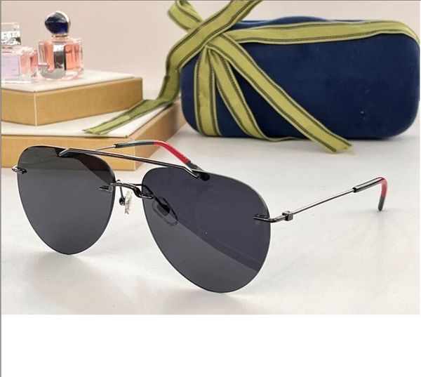 2023 sunglasses black thin metal frameless grey oval glasses available with box, White;black
2023 sunglasses black thin metal frameless grey oval glasses available with box, White;black