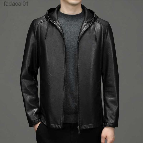 men's down parkas men's hoodie autumn winter leather jacket 2022 new arrivasl men's fashion casual classic business pu coat b, Black
men's down parkas men's hoodie autumn winter leather jacket 2022 new arrivasl men's fashion casual classic business pu coat b, Black