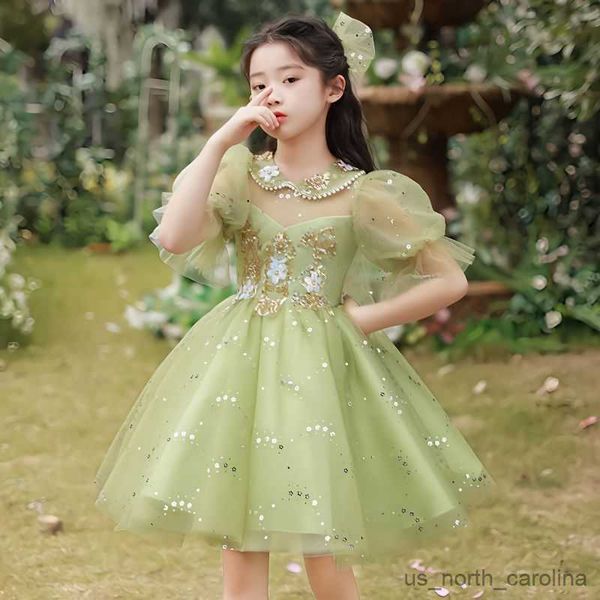 girl's dresses girls' summer dress new children's green princess dress children's birthday dress upscale piano host perf, Red;yellow
girl's dresses girls' summer dress new children's green princess dress children's birthday dress upscale piano host perf, Red;yellow