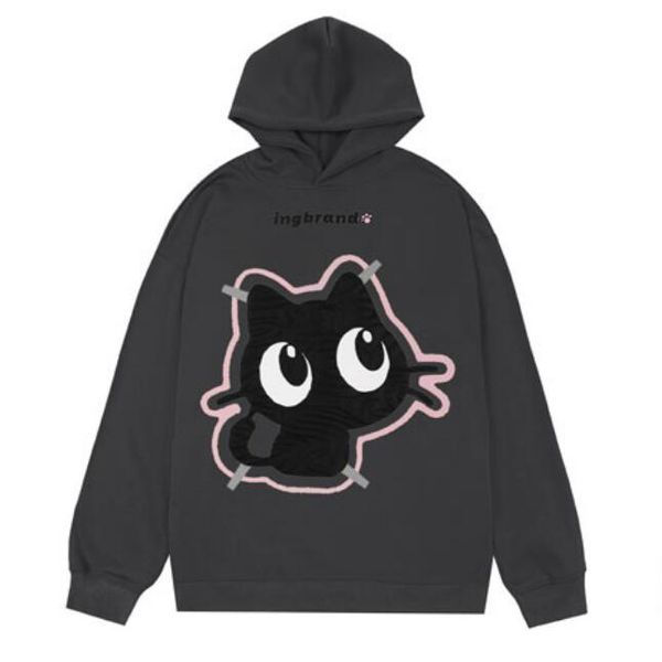 sweatshirt cartoon grey beige graphic print hoodie streetwear 2023 hip hop men loose hooded pullover, Black
sweatshirt cartoon grey beige graphic print hoodie streetwear 2023 hip hop men loose hooded pullover, Black