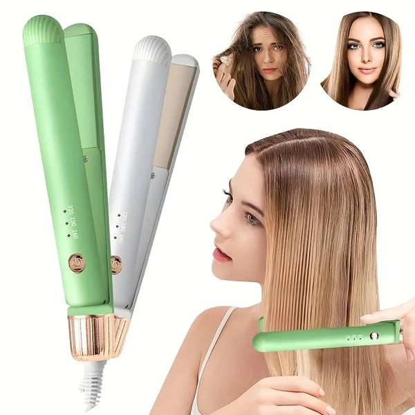 portable mini negative ion hair straightener and curler - multifunctional hair styling tool for smooth and shiny hair, Black
portable mini negative ion hair straightener and curler - multifunctional hair styling tool for smooth and shiny hair, Black