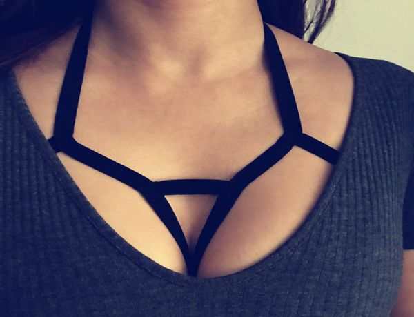 2017 black gothic lingerie elastic cage crop bra erotic lingerie body belt unique cosplay party carnival wear harness6120181, Black;white
2017 black gothic lingerie elastic cage crop bra erotic lingerie body belt unique cosplay party carnival wear harness6120181, Black;white