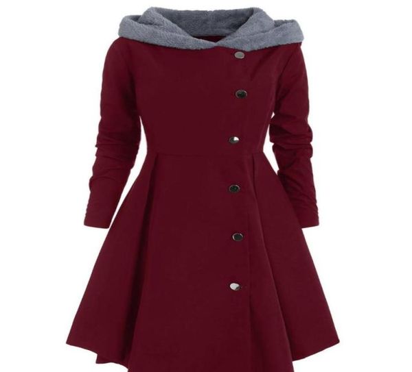 winter women asymmetric plus size overcoat contrast hooded skirted coat single breasted color block long outwear9988035, Black
winter women asymmetric plus size overcoat contrast hooded skirted coat single breasted color block long outwear9988035, Black