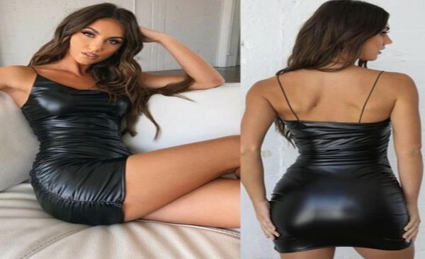 leather dress mini bodycon women backless black ruched party night club pu summer dresses vestido1421831, Black;gray
leather dress mini bodycon women backless black ruched party night club pu summer dresses vestido1421831, Black;gray