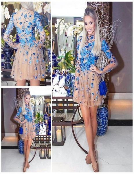 pretty mini tulle party dress sheer jewel neck applique long sleeve covered button homecoming dress see through sweety cockta2249157, Black
pretty mini tulle party dress sheer jewel neck applique long sleeve covered button homecoming dress see through sweety cockta2249157, Black
