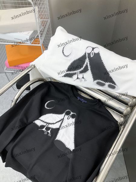 xinxinbuy men women designer sweatshirt bird patch letter embroidery sweater gray blue black white s-xl, Black;brown
xinxinbuy men women designer sweatshirt bird patch letter embroidery sweater gray blue black white s-xl, Black;brown