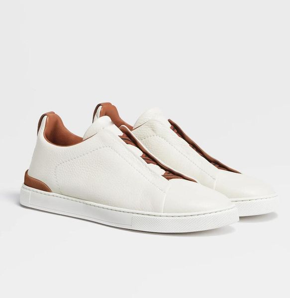 famous brands mens triple stitch sneakers shoes zegna white grain leather sports crossing-elastic trainers comfort skateboard walking hiking, Black
famous brands mens triple stitch sneakers shoes zegna white grain leather sports crossing-elastic trainers comfort skateboard walking hiking, Black
