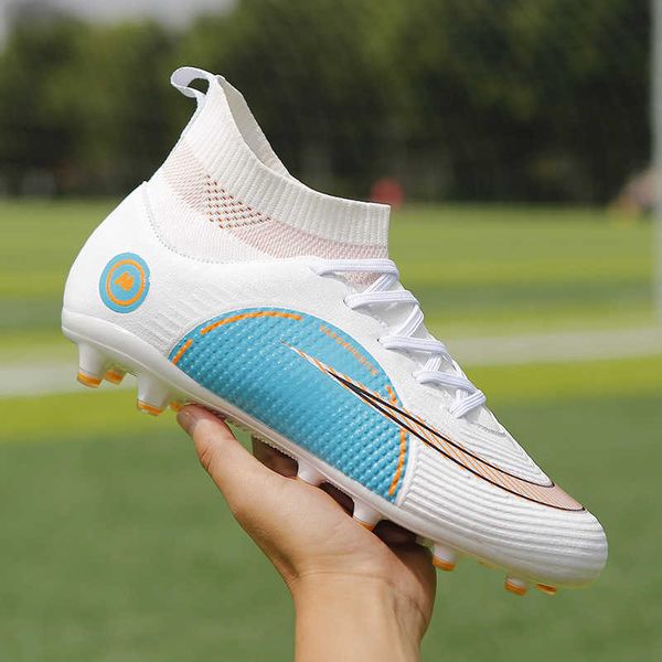new style youth mens football shoes professional tf ag soccer boots lightweight training shoes high sneakers
new style youth mens football shoes professional tf ag soccer boots lightweight training shoes high sneakers