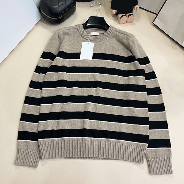 women and men striped pullover sweater long sleeved regular wool sweater new fashion simple casual male female clothes ing, Black
women and men striped pullover sweater long sleeved regular wool sweater new fashion simple casual male female clothes ing, Black