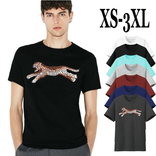 men's t-shirts short sleeve leopard tiger head letter casual breathable comfortable stretch cotton shortsleeves slim fit style male rou, White;black
men's t-shirts short sleeve leopard tiger head letter casual breathable comfortable stretch cotton shortsleeves slim fit style male rou, White;black