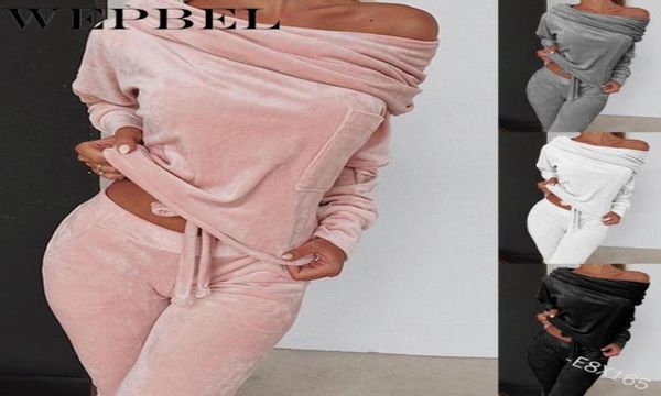 women039s tracksuits wepbel women velvet suit casual track suits slash neck long sleeve ladies sports spring autumn winter slim1940500, Gray
women039s tracksuits wepbel women velvet suit casual track suits slash neck long sleeve ladies sports spring autumn winter slim1940500, Gray