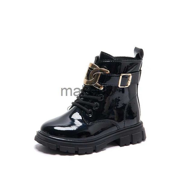 boots kids fashion girls ankle boots chains 2023 children casual shoes glossy nonslip versatile simple side zipper catwalk shoes pu j230816, Black;grey
boots kids fashion girls ankle boots chains 2023 children casual shoes glossy nonslip versatile simple side zipper catwalk shoes pu j230816, Black;grey