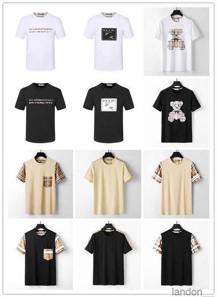 men's wear brand senior designer casual t-shirt black and white beige check pure cotton breathable slim casual shirt for men and women, White;black
men's wear brand senior designer casual t-shirt black and white beige check pure cotton breathable slim casual shirt for men and women, White;black