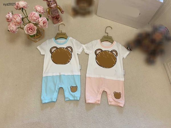 23ss baby bodysuit animal printing kids jumpsuits size 66-90 cm two color stitching design children rompers toddler clothes july05, Blue
23ss baby bodysuit animal printing kids jumpsuits size 66-90 cm two color stitching design children rompers toddler clothes july05, Blue