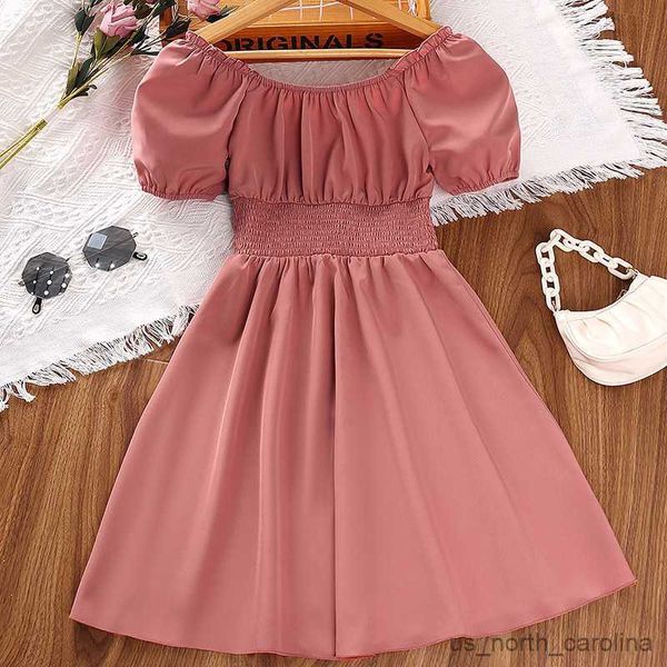 girl's dresses 2023 summer new short sleeve one line neck large hem long style temperament princess dress girls' dress r230816, Red;yellow
girl's dresses 2023 summer new short sleeve one line neck large hem long style temperament princess dress girls' dress r230816, Red;yellow