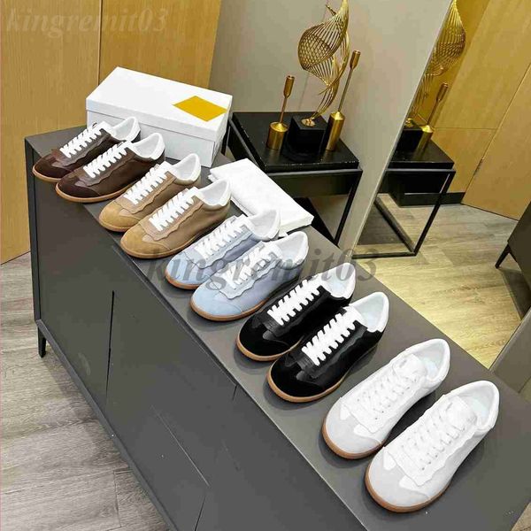 designer casual shoes maisons sneakers men spliced solid color suede leather mm6 margiela trainers rubber sole stitching shoes, Black
designer casual shoes maisons sneakers men spliced solid color suede leather mm6 margiela trainers rubber sole stitching shoes, Black