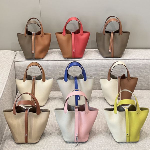 fashion travel birkin lock handbags soft tc leather hand craft beeswax thread sewing tote bag designer picotin basket totes purse large capa
fashion travel birkin lock handbags soft tc leather hand craft beeswax thread sewing tote bag designer picotin basket totes purse large capa