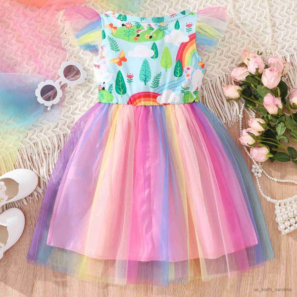 girl's dresses summer girls mesh dress kids party prom colorful princess dresses children casual cartoon printed clothes girls outfits, Red;yellow
girl's dresses summer girls mesh dress kids party prom colorful princess dresses children casual cartoon printed clothes girls outfits, Red;yellow