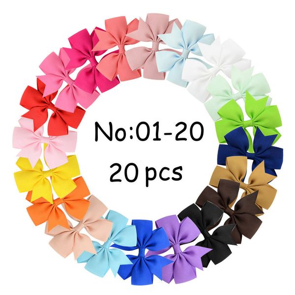 40 colors six ears solid color ribbed fishtail bow hairpin hair accessories children's headwear 564, Slivery;white
40 colors six ears solid color ribbed fishtail bow hairpin hair accessories children's headwear 564, Slivery;white