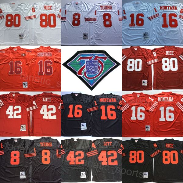 1989 1994 vintage football 42 ronnie lott jerseys 80 jerry rice 8 steve young 16 joe montana 21 deion sanders 33 roger craig 44 tom rathman, Black;red
1989 1994 vintage football 42 ronnie lott jerseys 80 jerry rice 8 steve young 16 joe montana 21 deion sanders 33 roger craig 44 tom rathman, Black;red