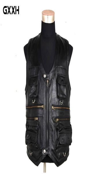 7xl 2018 new men waistcoat genuine leather reporters suit more than pocket quinquagenarian men cow leather vest brands7913991, White;black
7xl 2018 new men waistcoat genuine leather reporters suit more than pocket quinquagenarian men cow leather vest brands7913991, White;black