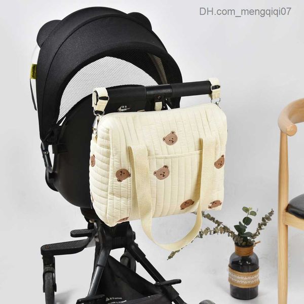 diaper bags korean baby urine bag cartoon bear tulip embroidered zipper mom shoulder bag baby cart bag z230816
diaper bags korean baby urine bag cartoon bear tulip embroidered zipper mom shoulder bag baby cart bag z230816