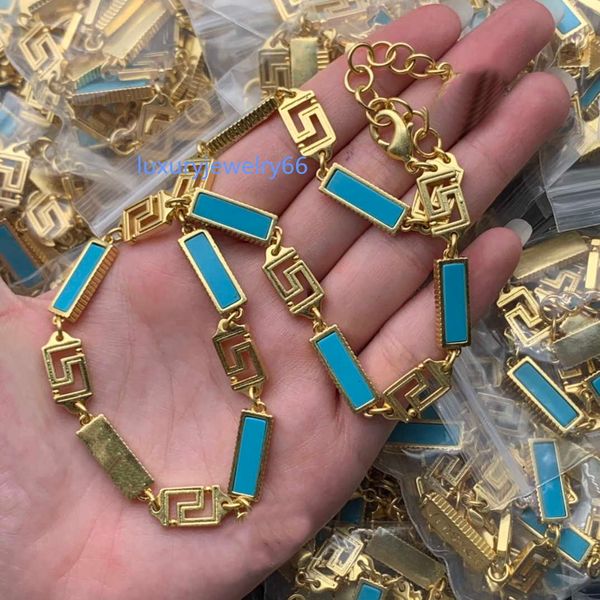 blue enamel brass necklaces banshee portrait pattern pendants ladies neck chain bracelet birthday wedding party gift simplicity designer jew, Silver
blue enamel brass necklaces banshee portrait pattern pendants ladies neck chain bracelet birthday wedding party gift simplicity designer jew, Silver