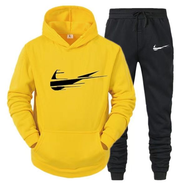 2023 tracksuit autumn and winter men's fashion brand suit hoodie + trousers thickened warm sportswear sportswear hooded, Gray
2023 tracksuit autumn and winter men's fashion brand suit hoodie + trousers thickened warm sportswear sportswear hooded, Gray