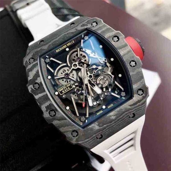 wristwatch luxury mens mechanical watch richa milles rm35-02 fully automatic movement sapphire mirror rubber watchbandfluf
wristwatch luxury mens mechanical watch richa milles rm35-02 fully automatic movement sapphire mirror rubber watchbandfluf