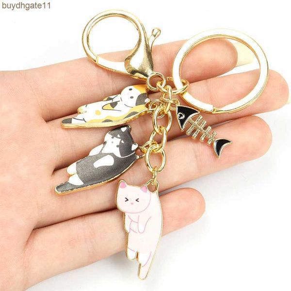 dekk key rings selling new creative cat fish bone keychain personalized niche bag hanging accessories, Slivery;golden
dekk key rings selling new creative cat fish bone keychain personalized niche bag hanging accessories, Slivery;golden