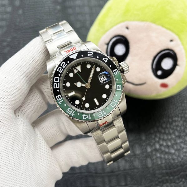 Designer Men's Luxury Watch Dhgate GMT dial 40MM stainless steel 904L sapphire waterproof watch montre de luxe fully automatic mechanical watch
Designer Men's Luxury Watch Dhgate GMT dial 40MM stainless steel 904L sapphire waterproof watch montre de luxe fully automatic mechanical watch