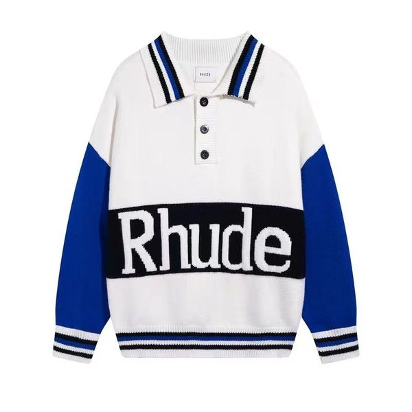 knitted sweater mens jumper designer sweater women mens polo sweater preppy style lapel neck long sleeve wool sweatshirt fashion knitwear wi, White;black
knitted sweater mens jumper designer sweater women mens polo sweater preppy style lapel neck long sleeve wool sweatshirt fashion knitwear wi, White;black