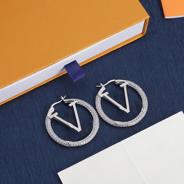 women circle earrings personalized 925 silver hollow alphabet drill rhinestone stainless steel earrdrops party vintage accessories jewelry, Golden
women circle earrings personalized 925 silver hollow alphabet drill rhinestone stainless steel earrdrops party vintage accessories jewelry, Golden