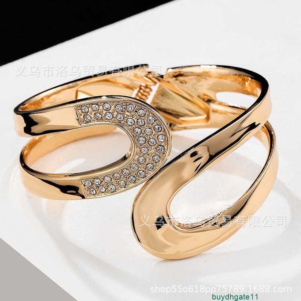 yv0g bracelet bangle asymmetric style diamond inlaid with personalized opening wide street p versatile yiwu hardware accessories, Black
yv0g bracelet bangle asymmetric style diamond inlaid with personalized opening wide street p versatile yiwu hardware accessories, Black