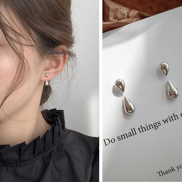 ear cuff simple stud earrings trend jewelry for women silver color water drop two use cute korean small earring pendientes hombre 230816
ear cuff simple stud earrings trend jewelry for women silver color water drop two use cute korean small earring pendientes hombre 230816