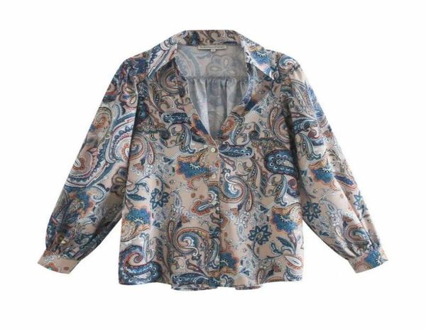 2020 new women shirt paisley print vneck lapel collar blouse vintage casual fashion female shirts femme mujer blouse4703948, White
2020 new women shirt paisley print vneck lapel collar blouse vintage casual fashion female shirts femme mujer blouse4703948, White
