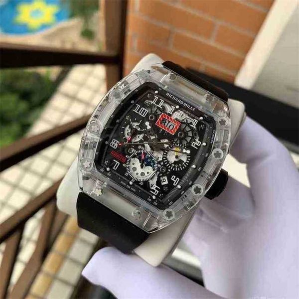 superclone luxury mens mechanical watch richa milles rm011 fully automatic movement sapphire mirror rubber watchband watches men brand wrist
superclone luxury mens mechanical watch richa milles rm011 fully automatic movement sapphire mirror rubber watchband watches men brand wrist