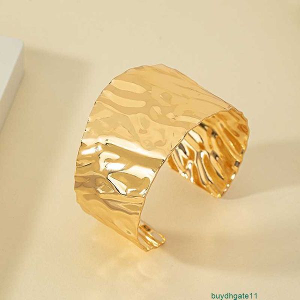 bkzw bracelet bangle ins cool style design sense wide women's fashion irregular concave convex face open hand jewelry, Black
bkzw bracelet bangle ins cool style design sense wide women's fashion irregular concave convex face open hand jewelry, Black