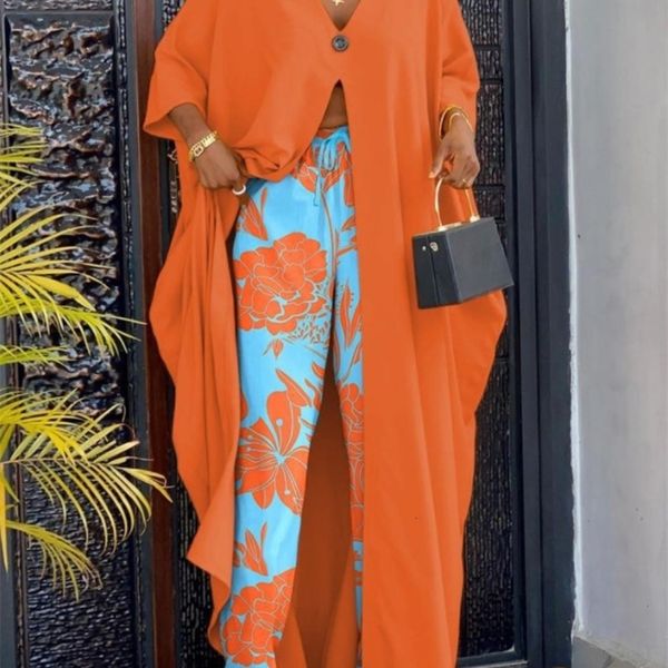 women's two piece pants spring fashion printing loose two piece set women casual one-button long split wide leg pants 2 piece suit wome, White
women's two piece pants spring fashion printing loose two piece set women casual one-button long split wide leg pants 2 piece suit wome, White