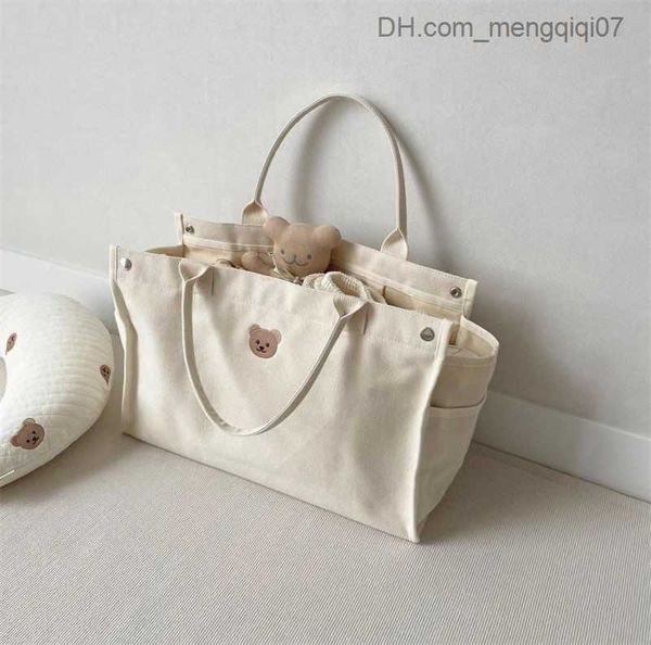 diaper bags ins korean baby urine bag multifunctional large capacity canvas pregnant women's wombat embroidery cart bag organizer z2308
diaper bags ins korean baby urine bag multifunctional large capacity canvas pregnant women's wombat embroidery cart bag organizer z2308