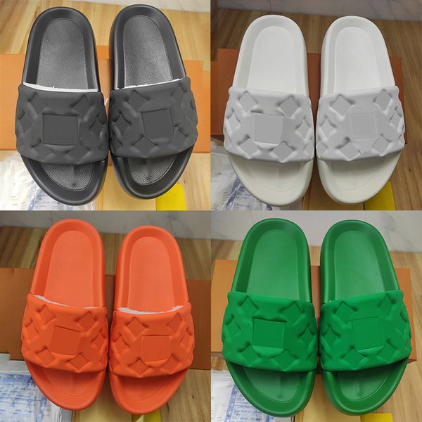 designer slippers waterfront embossed mule rubber slide luxury slides men women slipper beach sandals falt sandal white blue black orange gr
designer slippers waterfront embossed mule rubber slide luxury slides men women slipper beach sandals falt sandal white blue black orange gr
