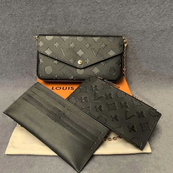 3 pcs/set favorite multi pochette accessories women crossbody purse messenger bags handbags flowers designer shoulder lady leather with box
3 pcs/set favorite multi pochette accessories women crossbody purse messenger bags handbags flowers designer shoulder lady leather with box