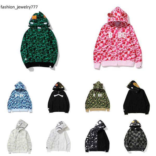 men's designer hoodie full-zip up ape shark women's hoodie colorful camo jacket blue hooded sweatshirt men's women's swe, Black
men's designer hoodie full-zip up ape shark women's hoodie colorful camo jacket blue hooded sweatshirt men's women's swe, Black