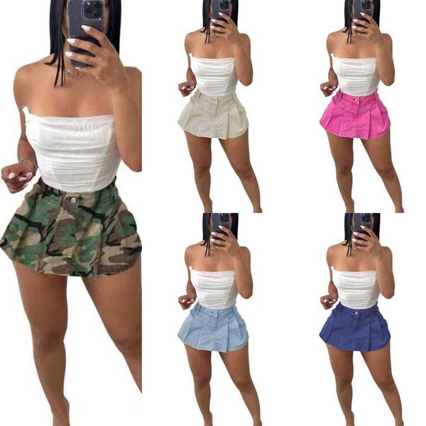 new fashion skirt womens casual pleated jeans stretch pants skirts for 2023 summer, Black
new fashion skirt womens casual pleated jeans stretch pants skirts for 2023 summer, Black