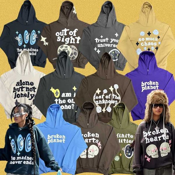 broken planet sweater correctly foamed print ins fashion couple loose american high street hoodie, Black
broken planet sweater correctly foamed print ins fashion couple loose american high street hoodie, Black