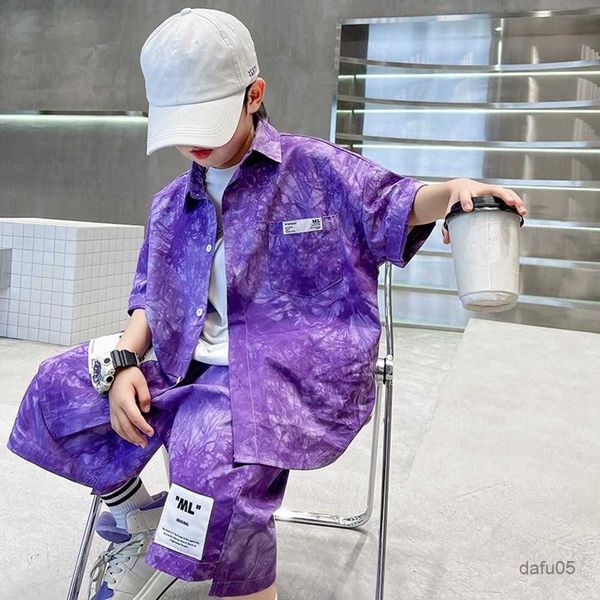 clothing sets teen boys clothing sets for summer purple print shirts shorts 2pcs casual children cotton baby clothes suits year r230816, White
clothing sets teen boys clothing sets for summer purple print shirts shorts 2pcs casual children cotton baby clothes suits year r230816, White